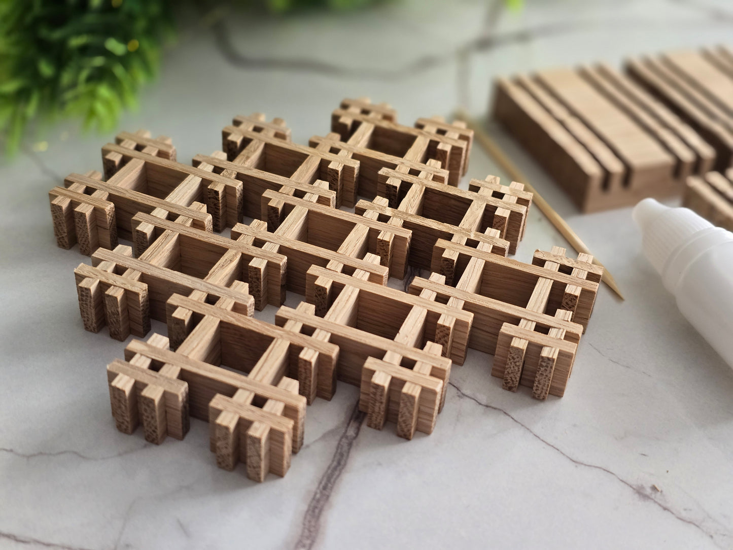 Kumiko kit - infinity canvas (Oak)