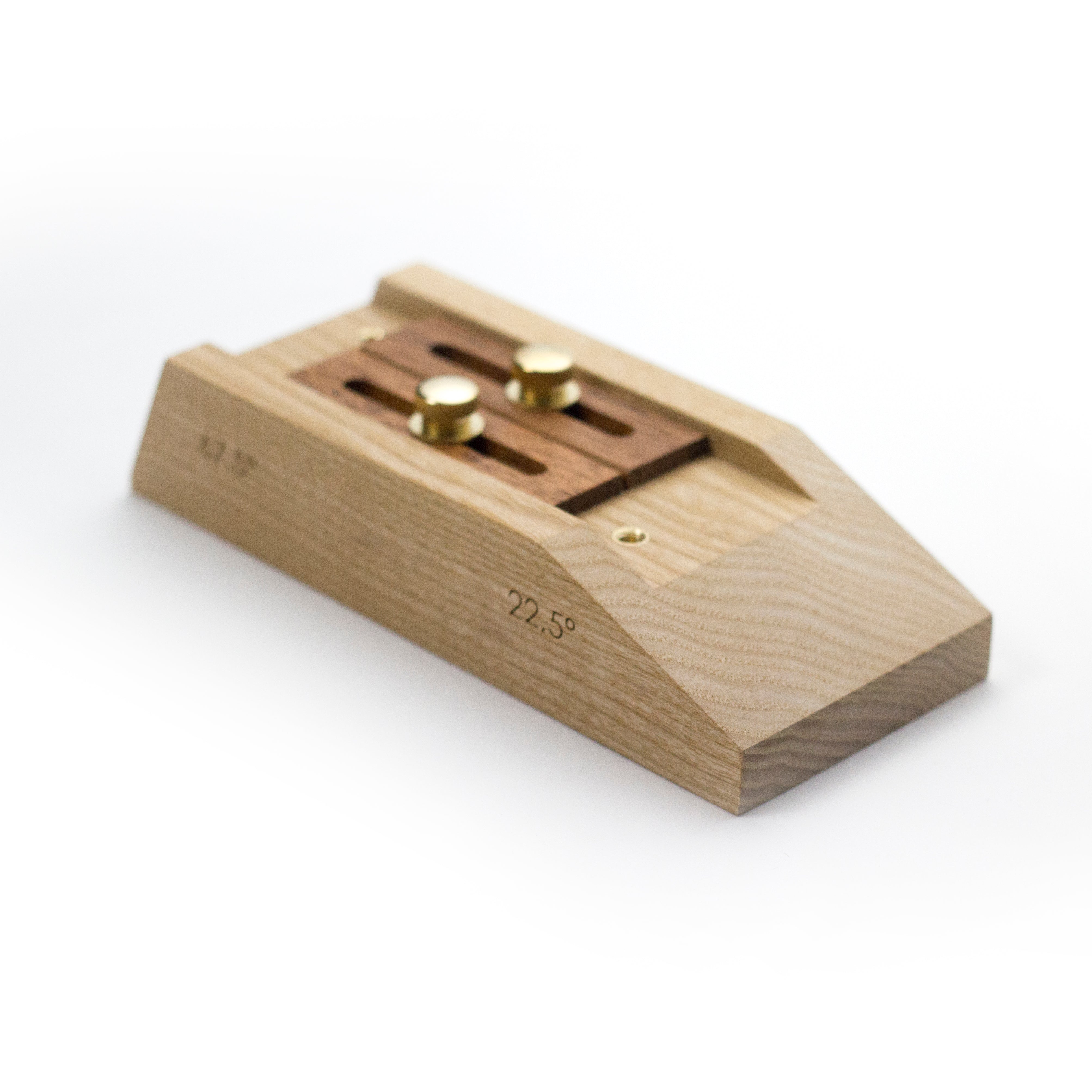 kumikoちゃん専用 Kumiko jig (guide block) for 22.5-67.5 degrees with high precision