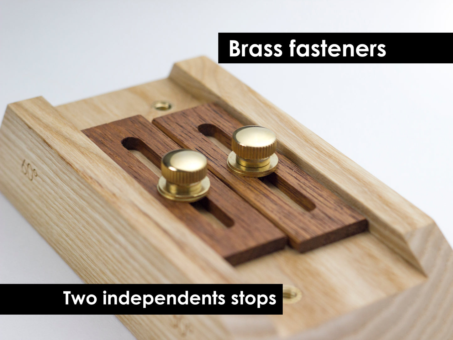 Kumiko jig (guide block) for 15-75 degrees with high precision