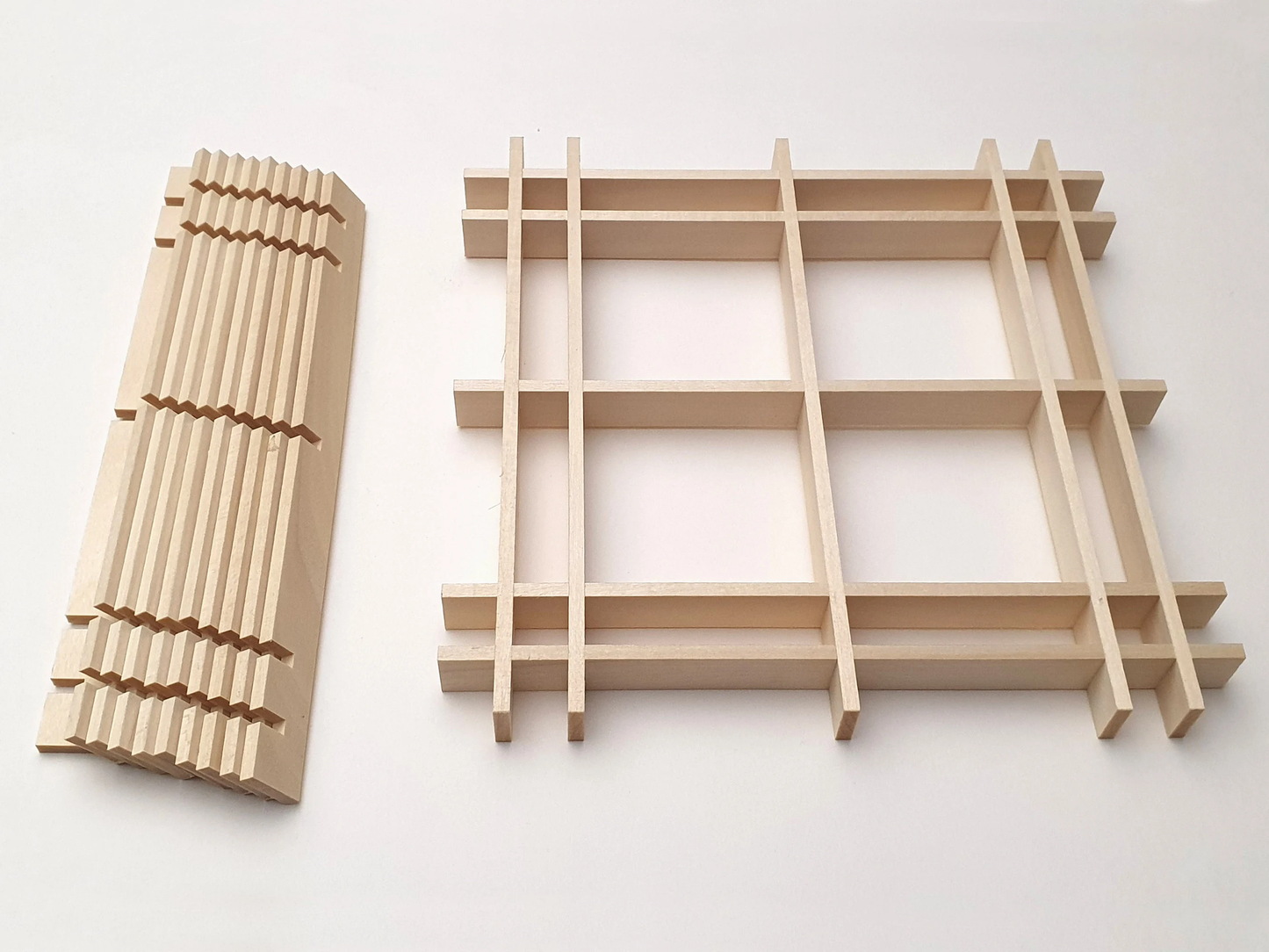 Kumiko grid for sqare pattern 4x4 (Basswood)