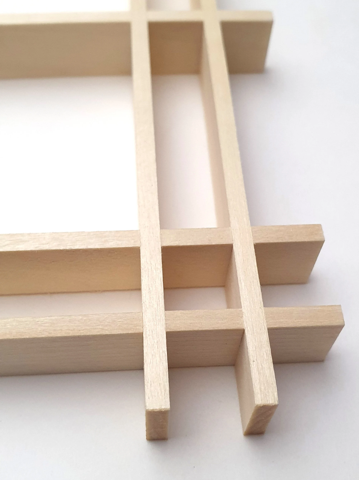 Kumiko grid for sqare pattern 4x4 (Basswood)