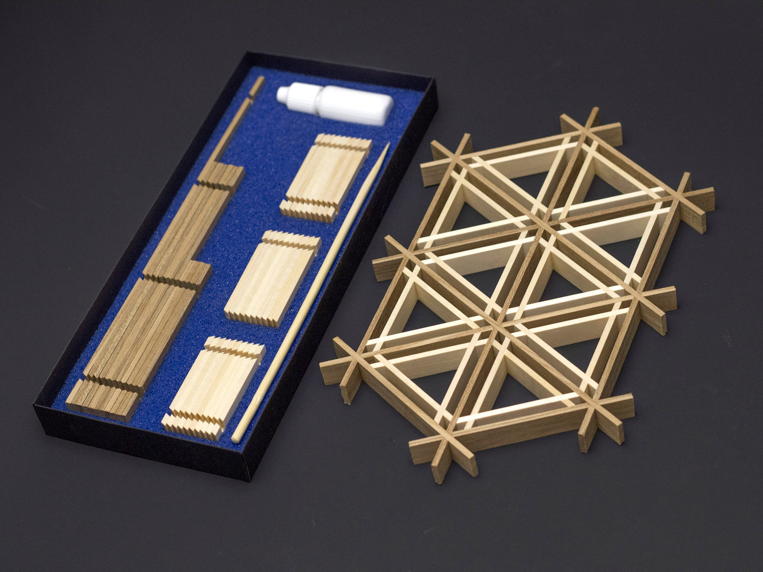 Kumiko Kit Wooden Assembly Kit Goma Gara KumikoLab kumiko-kit-wooden-assembly-kit-goma-gara-kumikolab